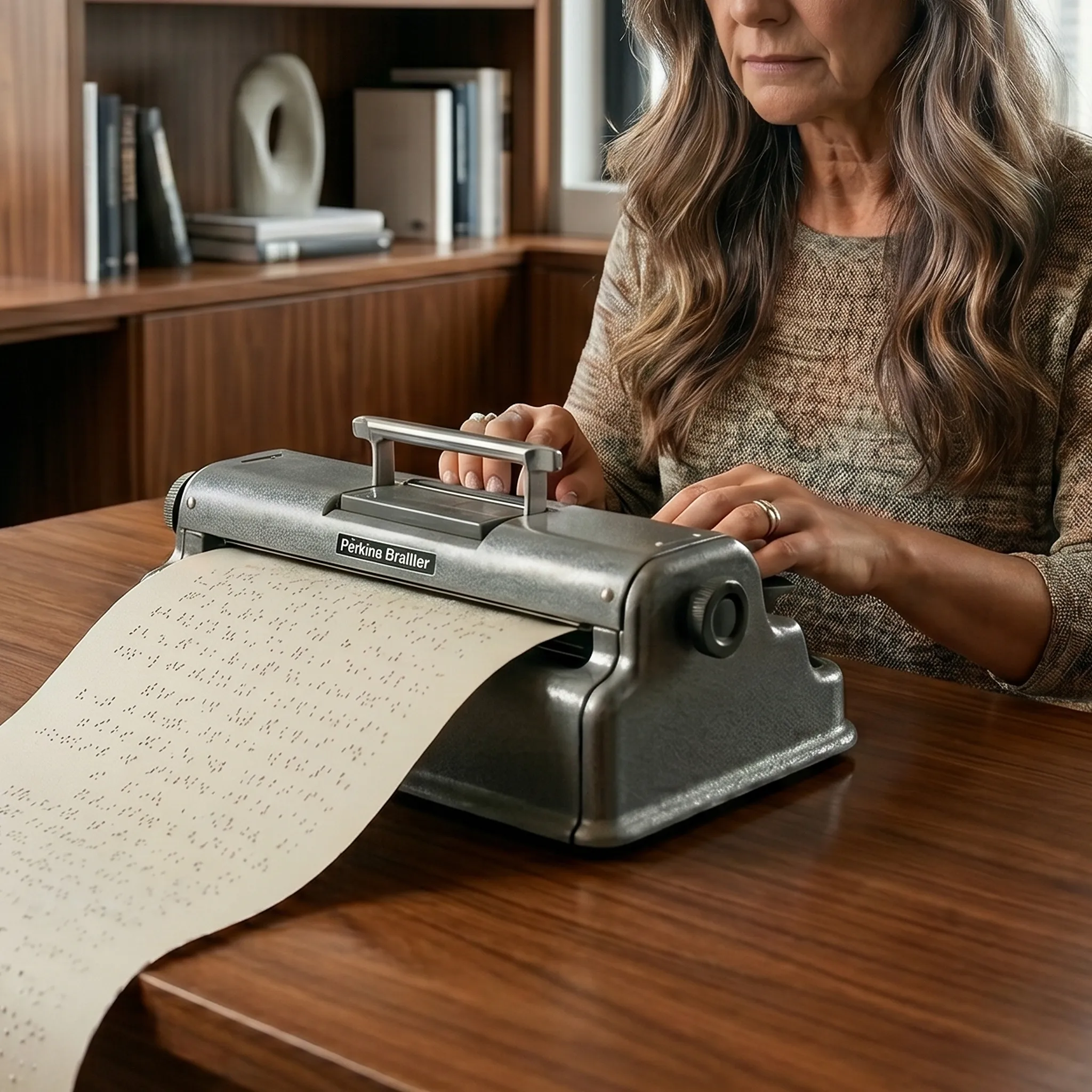 mujer con maquina de escribir baille_2